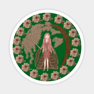 Rose Quartz Faerie Magnet